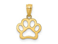 FJC Finejewelers 10 kt Yellow Gold Dog Paw Charm