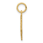 FJC Finejewelers 10 kt Yellow Gold Initial B Charm 23 x 15 mm