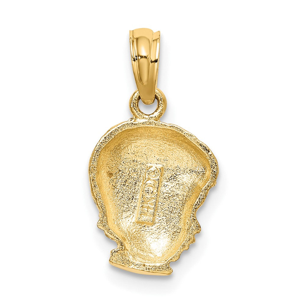 FJC Finejewelers 10 kt Yellow Gold Boy Head Charm 15 x 9 mm