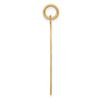 FJC Finejewelers 10 kt Yellow Gold 2 piece Heart Charm Set 33 x 24 mm
