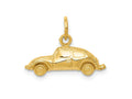 FJC Finejewelers 10 kt Yellow Gold Car Charm 15 x 20 mm
