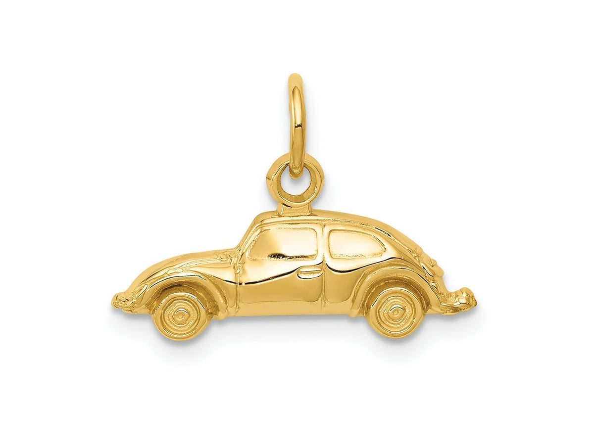 FJC Finejewelers 10 kt Yellow Gold Car Charm 15 x 20 mm