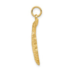 FJC Finejewelers 10 kt Yellow Gold Alligator Charm 31 x 23 mm
