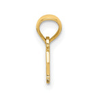 FJC Finejewelers 10 kt Yellow Gold Polished BRAT Charm 5 x 18 mm