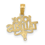 FJC Finejewelers 10 kt Yellow Gold 100% TAURUS Zodiac Charm 15 x 14 mm