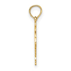 FJC Finejewelers 10 kt Yellow Gold 100% SCORPIO Zodiac Charm 18 x 16 mm
