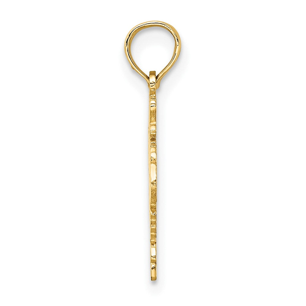 FJC Finejewelers 10 kt Yellow Gold 100% SCORPIO Zodiac Charm 18 x 16 mm