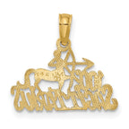 FJC Finejewelers 10 kt Yellow Gold 100% SAGITTARIUS Zodiac Charm 14 x 17 mm