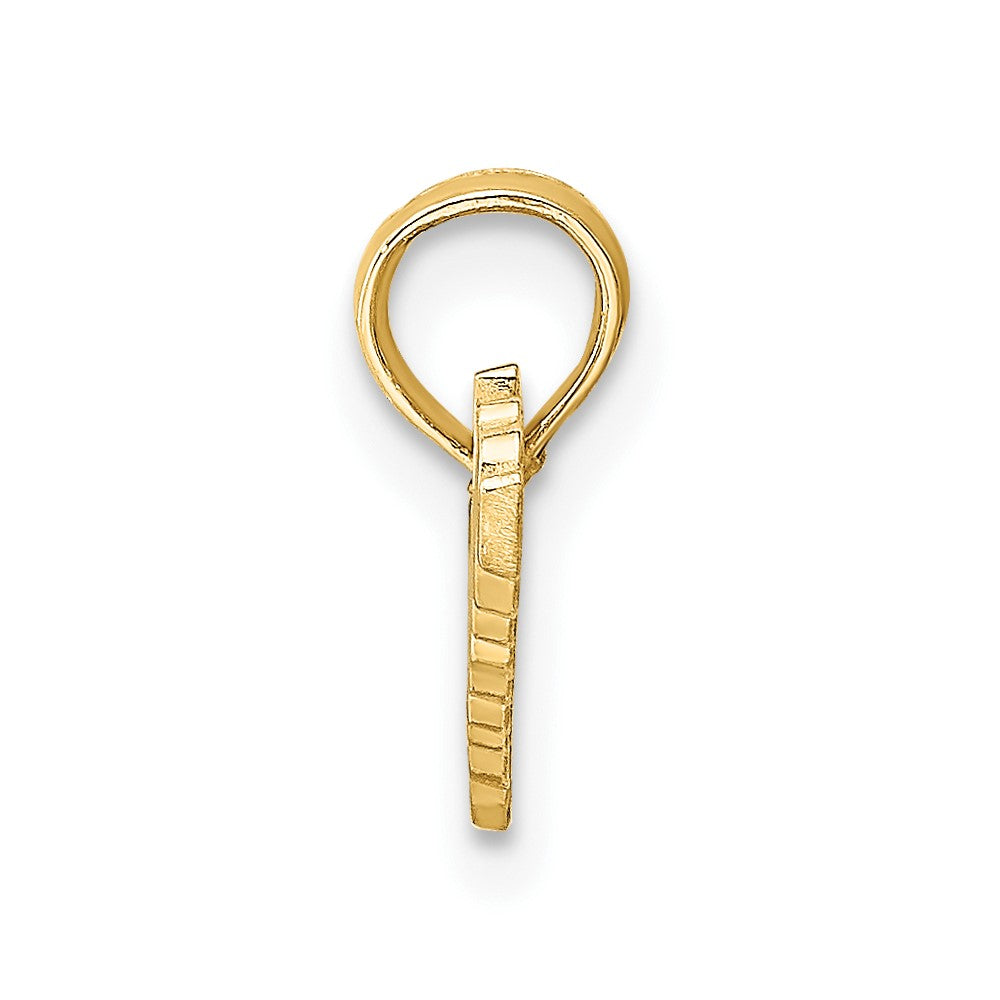 FJC Finejewelers 10 kt Yellow Gold TEACHER Charm 4 x 14 mm