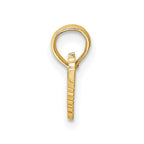 FJC Finejewelers 10 kt Yellow Gold TEACHER Charm 4 x 14 mm