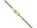 FJC Finejewelers 10 kt Yellow Gold 2.0mm Extra-Light Bright Cut Rope Chain 22 Inches x 2 mm