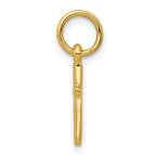 FJC Finejewelers 10 kt Yellow Gold Small Cross Charm 18 x 8 mm