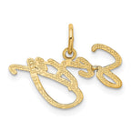 FJC Finejewelers 10 kt Yellow Gold Sexy Charm 16 x 22 mm