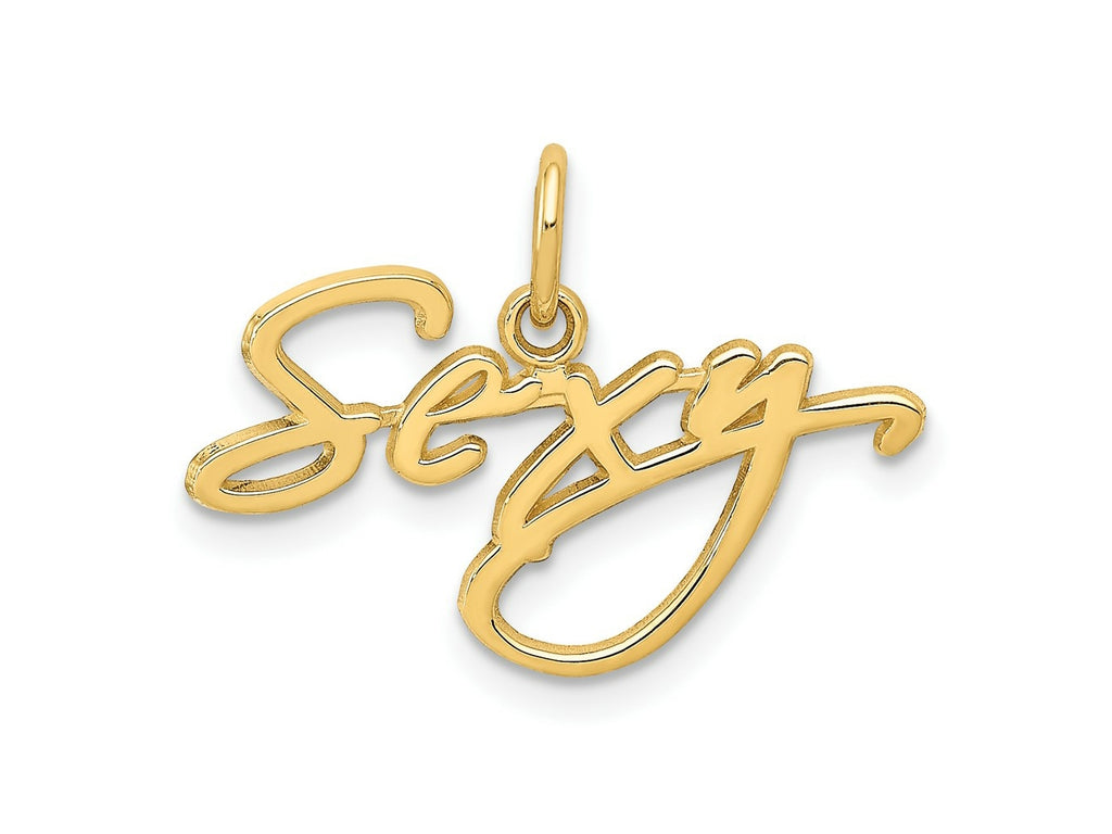 FJC Finejewelers 10 kt Yellow Gold Sexy Charm 16 x 22 mm