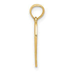 FJC Finejewelers 10 kt Yellow Gold 60 Heart Charm 19 x 13 mm