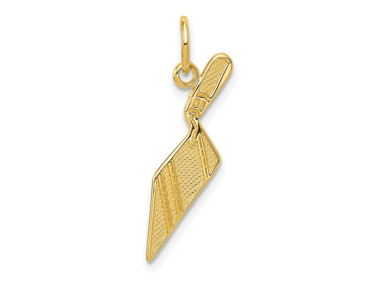 FJC Finejewelers 10 kt Yellow Gold Brick Trowel Charm 25 x 15 mm