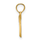 FJC Finejewelers 10 kt Yellow Gold POLICEMAN'S LADY Charm 10 x 23 mm