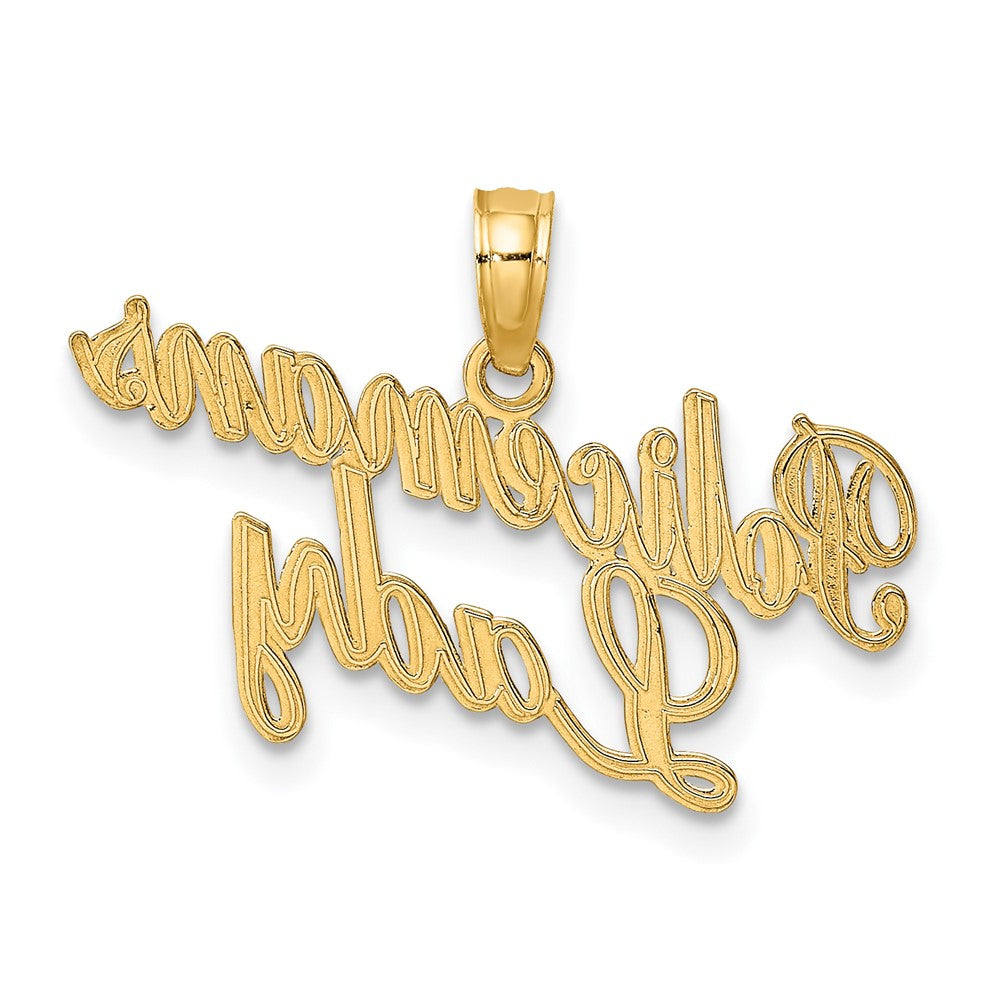 FJC Finejewelers 10 kt Yellow Gold POLICEMAN'S LADY Charm 10 x 23 mm