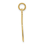 FJC Finejewelers 10 kt Yellow Gold Scissors Charm 28 x 12 mm