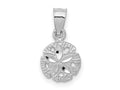 FJC Finejewelers 10 kt White Gold Themed Sand Dollar Charm