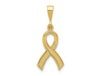 FJC Finejewelers 10 kt Yellow Gold Awareness Charm 30 x 12 mm