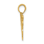 FJC Finejewelers 10 kt Yellow Gold Butterfly Charm 20 x 20 mm