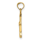 FJC Finejewelers 10 kt Yellow Gold Wine Opener Charm 14 x 6 mm