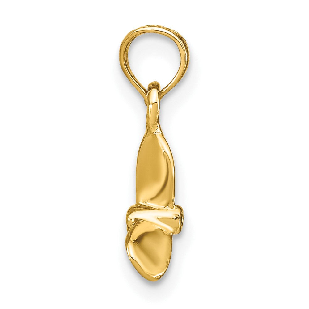 FJC Finejewelers 10 kt Yellow Gold 3-D with 3 Blades Propeller Charm 14 x 10 mm