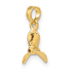 FJC Finejewelers 10 kt Yellow Gold 3-D with 3 Blades Propeller Charm 14 x 10 mm