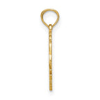 FJC Finejewelers 10 kt Yellow Gold CAPRICORN Zodiac Charm 17 x 16 mm