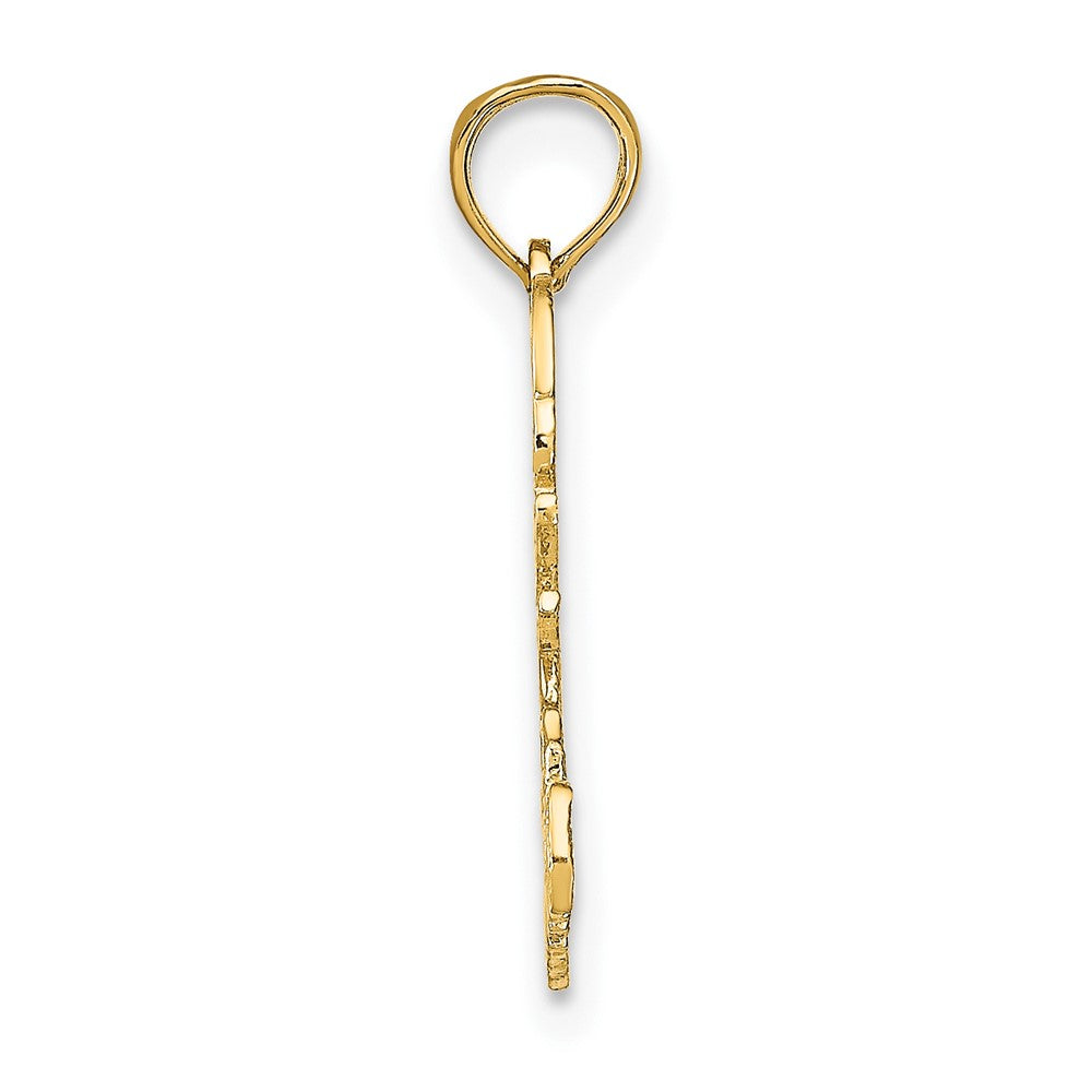 FJC Finejewelers 10 kt Yellow Gold SCORPIO Zodiac Charm 19 x 12 mm