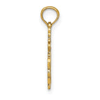 FJC Finejewelers 10 kt Yellow Gold SAGITTARIUS Zodiac Charm 20 x 13 mm