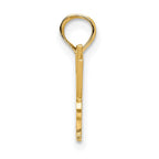 FJC Finejewelers 10 kt Yellow Gold LADY COP Charm 11 x 14 mm