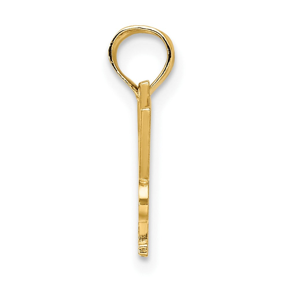 FJC Finejewelers 10 kt Yellow Gold LADY COP Charm 11 x 14 mm