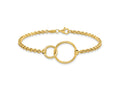 FJC Finejewelers 10 kt Yellow Gold Polished Link Bracelet 7.5 Inches