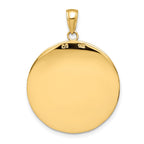 FJC Finejewelers 10 kt Yellow Gold Saint Christopher Medal Charm 36 x 26 mm