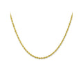FJC Finejewelers 10 kt Yellow Gold Bright Cut Quadruple Rope Chain 26 Inches x 2.25 mm