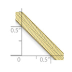 FJC Finejewelers 10 kt Yellow Gold Silky Herringbone Chain 22 Inches x 4 mm
