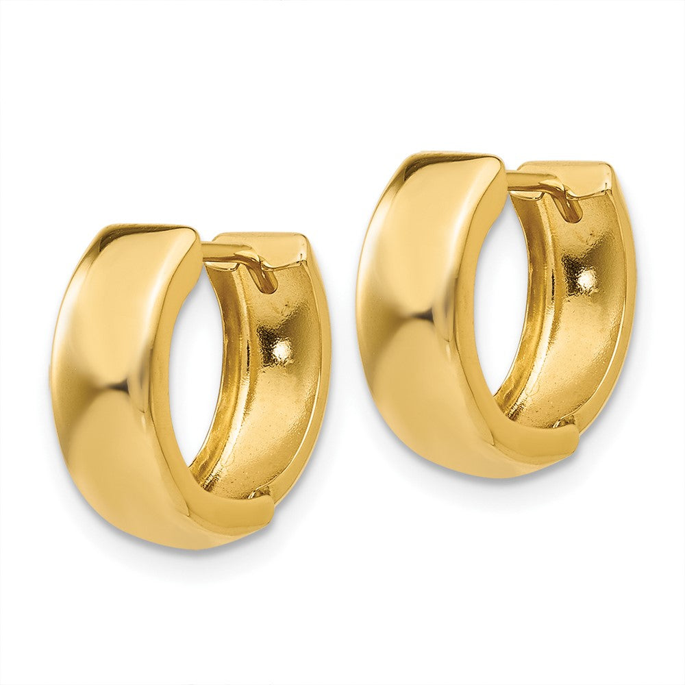 FJC Finejewelers 10 kt Yellow Gold Hinged Hoop Earrings 12 mm x 12 mm