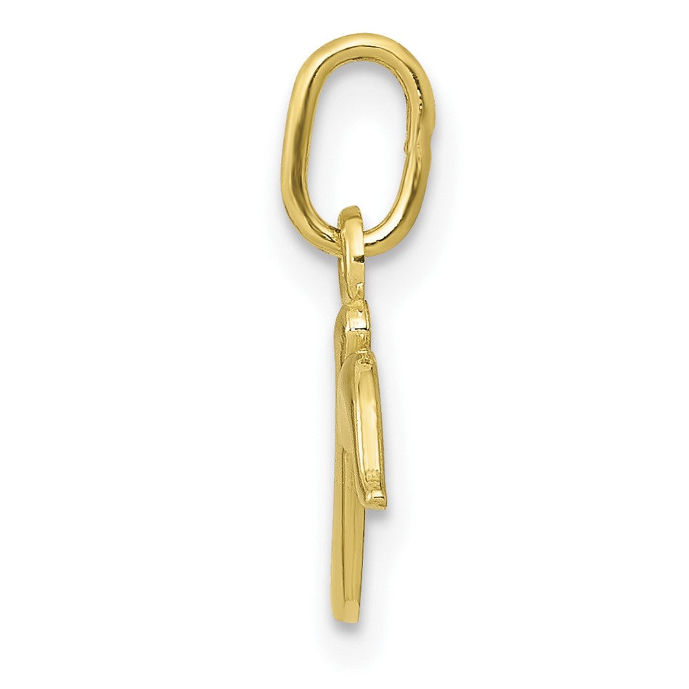 FJC Finejewelers 10 kt Yellow Gold Letter R Initial Charm