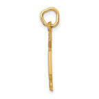FJC Finejewelers 10 kt Yellow Gold Nurse Charm 25 x 15 mm