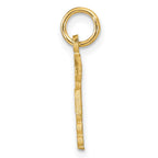 FJC Finejewelers 10 kt Yellow Gold Nurse Charm 20 x 12 mm