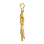FJC Finejewelers 10 kt Yellow Gold Aries Zodiac Charm 40 x 10 mm