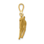 FJC Finejewelers 10 kt Yellow Gold Taurus Zodiac Charm 30 x 20 mm