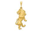 FJC Finejewelers 10 kt Yellow Gold Leo Zodiac Charm 40 x 15 mm
