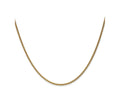 FJC Finejewelers 14 kt Yellow Gold Spiga (Wheat) Chain 22 Inches x 1.65 mm