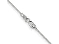 FJC Finejewelers 14 kt White Gold Bright Cut Cable Chain 16 Inches x 0.9 mm