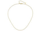 FJC Finejewelers 14 kt Yellow Gold Adjustable Bright Cut Cable Chain 22 Inches x 1.1 mm