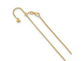 FJC Finejewelers 14 kt Yellow Gold Adjustable Box Chain 30 Inches x 1.2 mm