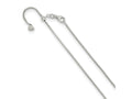 FJC Finejewelers 14 kt White Gold Adjustable Box Chain 22 Inches x 1.2 mm